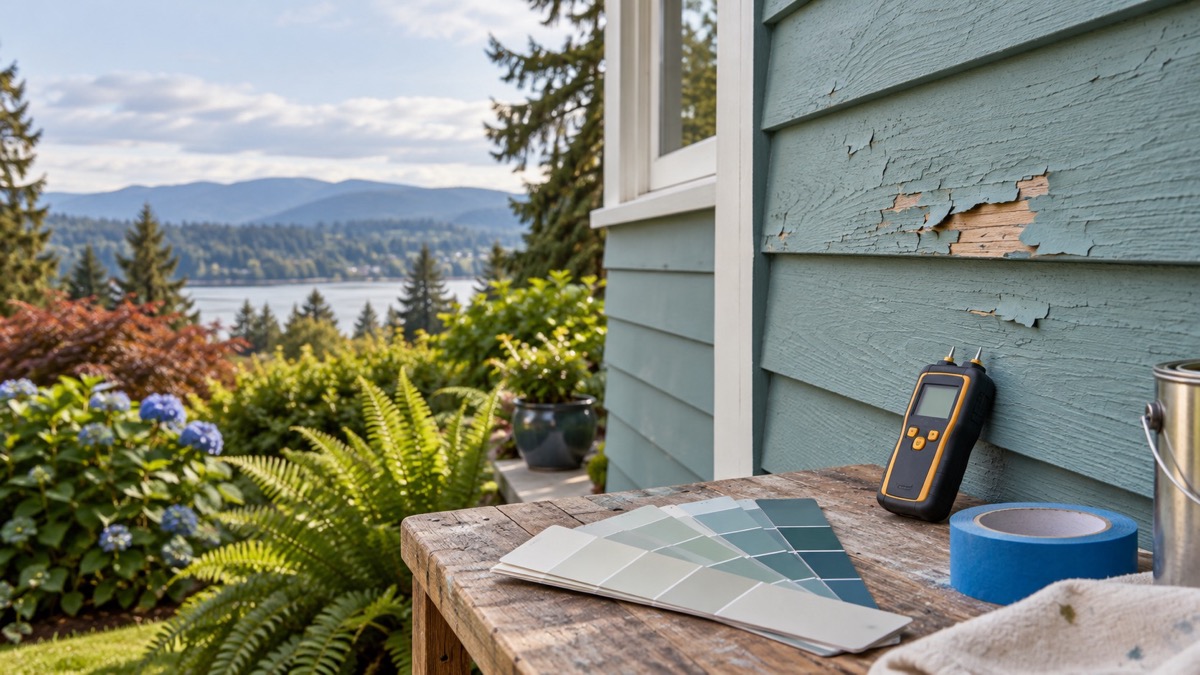 Peeling Exterior Paint in Longview, WA: Diagnose Before Repainting